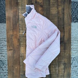 Kid’s - The North Face Pink Quilted Jacket. Size: 10/12 (M)
